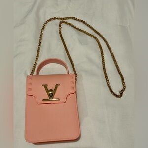 Pink Designer Crossbody Bag